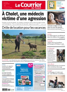 cover Le Courrier de l'Ouest Saumur n°20250822