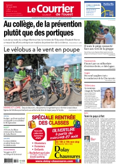 cover Le Courrier de l'Ouest Saumur n°20250830