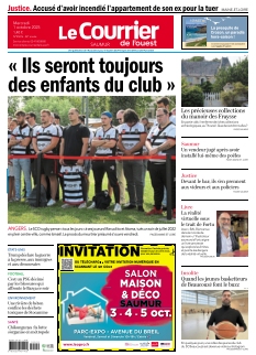 cover Le Courrier de l'Ouest Saumur n°20251001