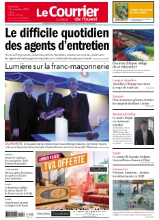 cover Le Courrier de l'Ouest Saumur n°20251114