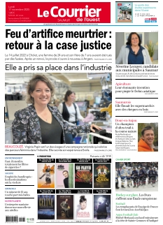 cover Le Courrier de l'Ouest Saumur n°20251117