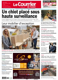 cover Le Courrier de l'Ouest Saumur n°20251128