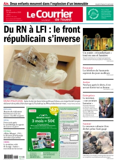 cover Le Courrier de l'Ouest Saumur n°20251216