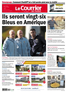 cover Le Courrier de l'Ouest Saumur n°20260515