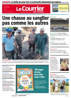 cover Le Courrier de l'Ouest Saumur n°20260614