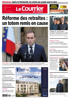 cover Le Courrier de l'Ouest Nord Anjou n°20251009