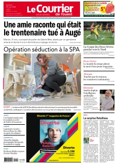 cover Le Courrier de l'Ouest Deux-Sèvres n°20250524