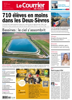 cover Le Courrier de l'Ouest Deux-Sèvres n°20250830