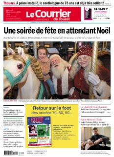 cover Le Courrier de l'Ouest Deux-Sèvres n°20251224