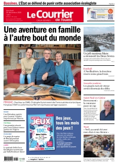cover Le Courrier de l'Ouest Deux-Sèvres n°20251226