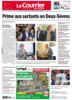 cover Le Courrier de l'Ouest Deux-Sèvres n°20260316