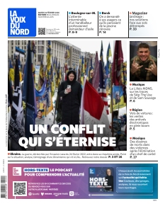 cover La Voix du Nord Boulogne sur mer - Montreuil n°20260224