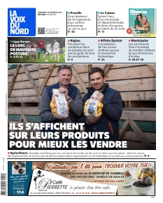 cover La Voix du Nord Cambrai n°20260220