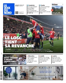 cover La Voix du Nord Cambrai n°20260405