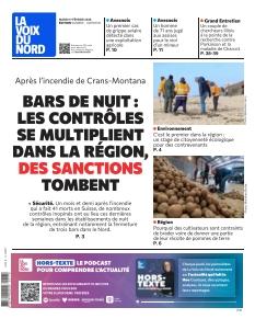 cover La Voix du Nord Maubeuge - Avesnes n°20260217