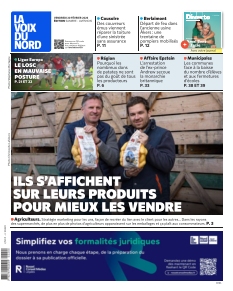 cover La Voix du Nord Maubeuge - Avesnes n°20260220