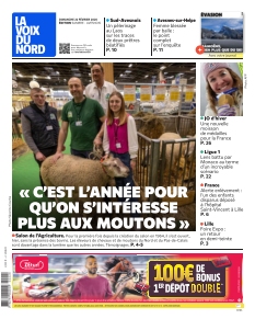 cover La Voix du Nord Maubeuge - Avesnes n°20260222