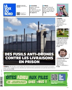 cover La Voix du Nord Valenciennes n°20260515