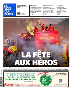 cover La Voix du Nord Valenciennes n°20260524