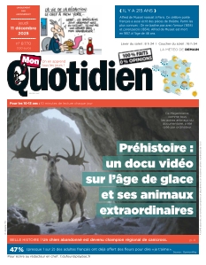 Couverture de Mon Quotidien du 