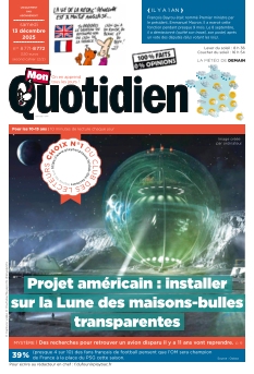 Couverture de Mon Quotidien du 