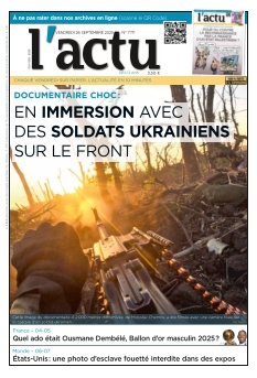 Couverture de L'Actu du 