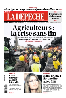 cover La Dépêche du Midi Ariège n°20260107