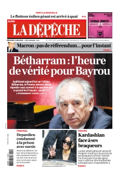 cover La Dépêche du Midi Aude n°20250514