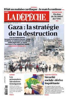 cover La Dépêche du Midi Aude n°20250527