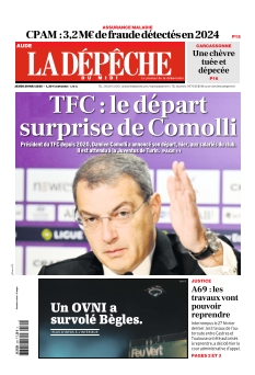 cover La Dépêche du Midi Aude n°20250529