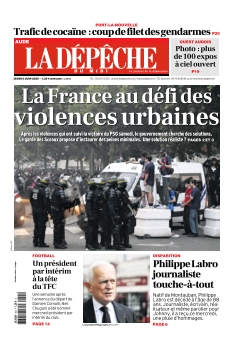 cover La Dépêche du Midi Aude n°20250605