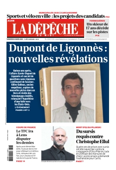 cover La Dépêche du Midi Aude n°20260306