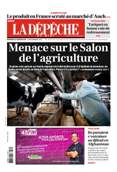 cover La Dépêche du Midi Gers n°20260123