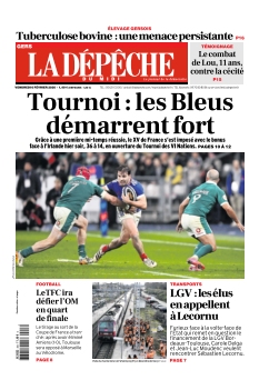 cover La Dépêche du Midi Gers n°20260206