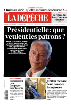 cover La Dépêche du Midi Gers n°20260211