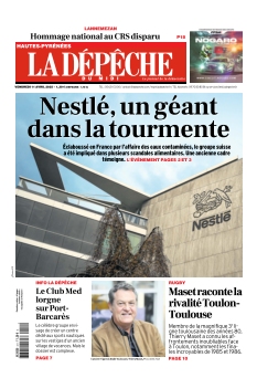 cover La Dépêche du Midi Hautes - Pyrénées n°20250411