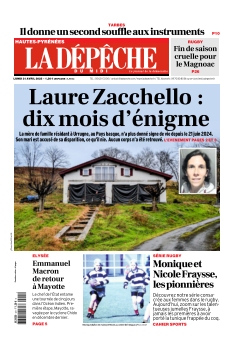 cover La Dépêche du Midi Hautes - Pyrénées n°20250421