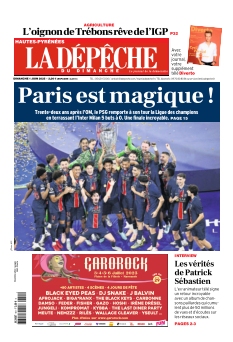 cover La Dépêche du Midi Hautes - Pyrénées n°20250601