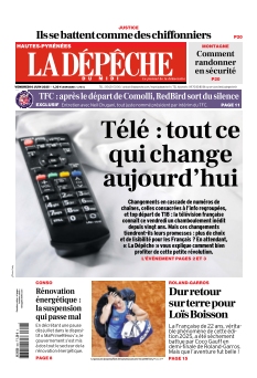 cover La Dépêche du Midi Hautes - Pyrénées n°20250606