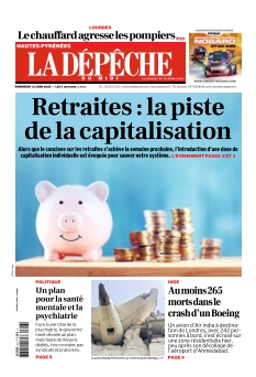 cover La Dépêche du Midi Hautes - Pyrénées n°20250613