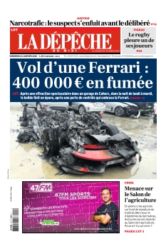 cover La Dépêche du Midi Lot n°20260123
