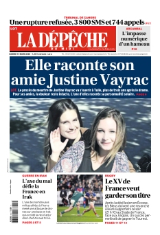 cover La Dépêche du Midi Lot n°20260314