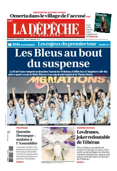 cover La Dépêche du Midi Lot n°20260315