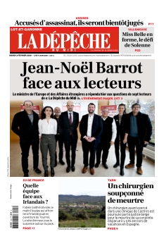 cover La Dépêche du Midi Lot-et-Garonne n°20260203