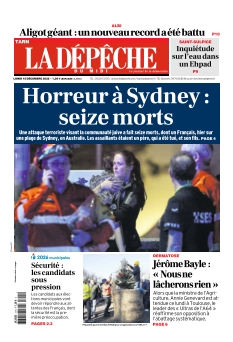 cover La Dépêche du Midi Tarn Albi n°20251215