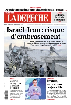 cover La Dépêche du Midi Comminges n°20250614