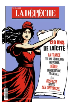 Couverture de La Dépêche du Midi Edition Toulouse du 09 décembre 2025