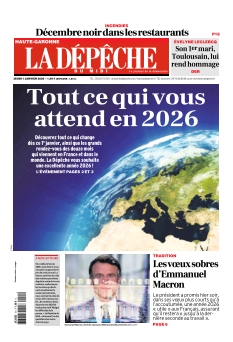 cover La Dépêche du Midi Edition Toulouse n°20260101