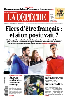 cover La Dépêche du Midi Edition Toulouse n°20260201