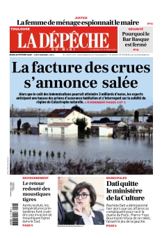 cover La Dépêche du Midi Edition Toulouse n°20260226